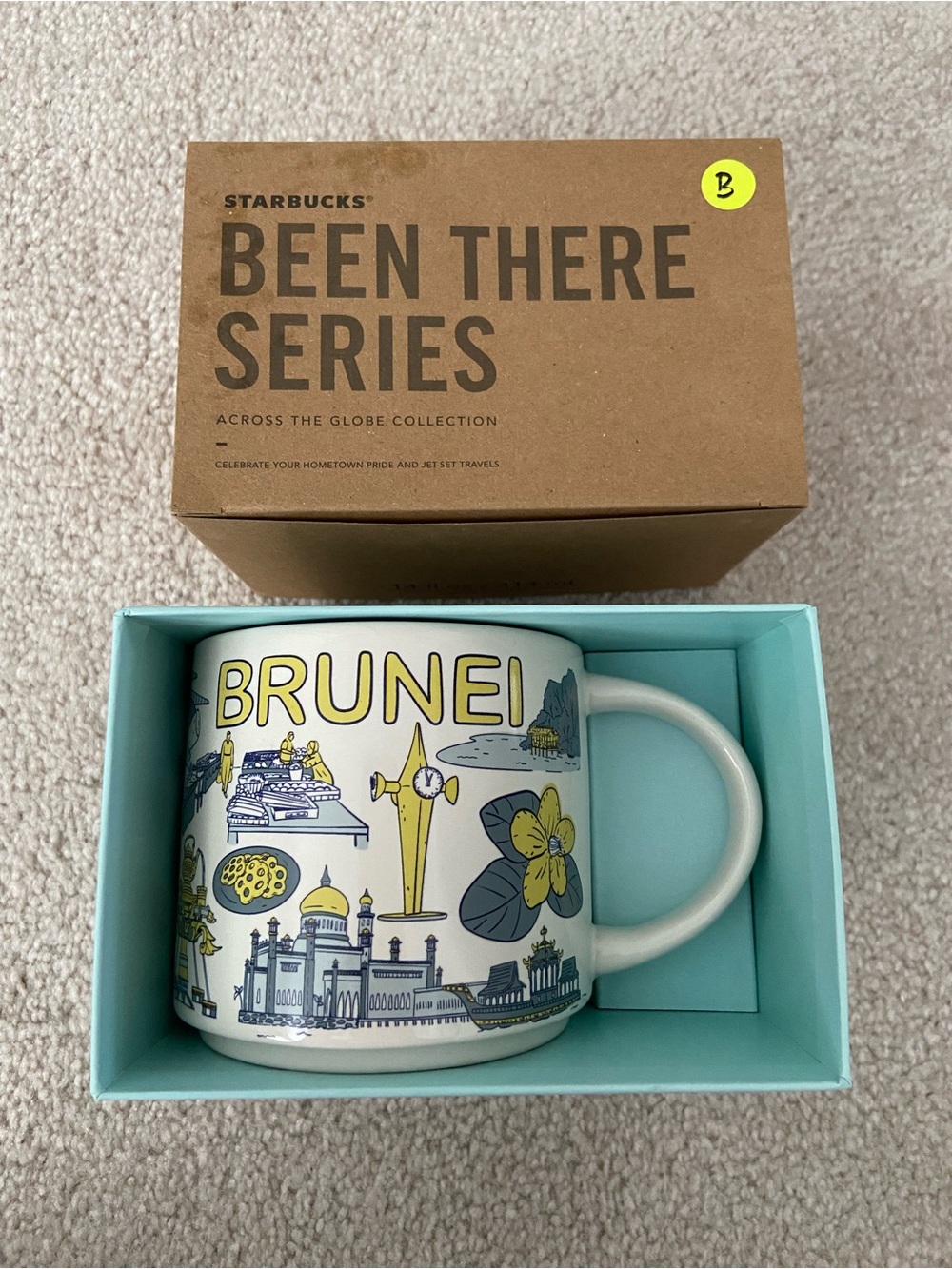RARE - Starbucks Brunei Been There Series Mug